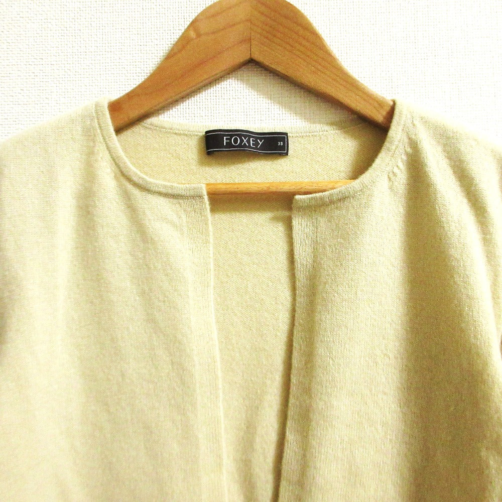 フォクシー カシミヤニットカーディガン