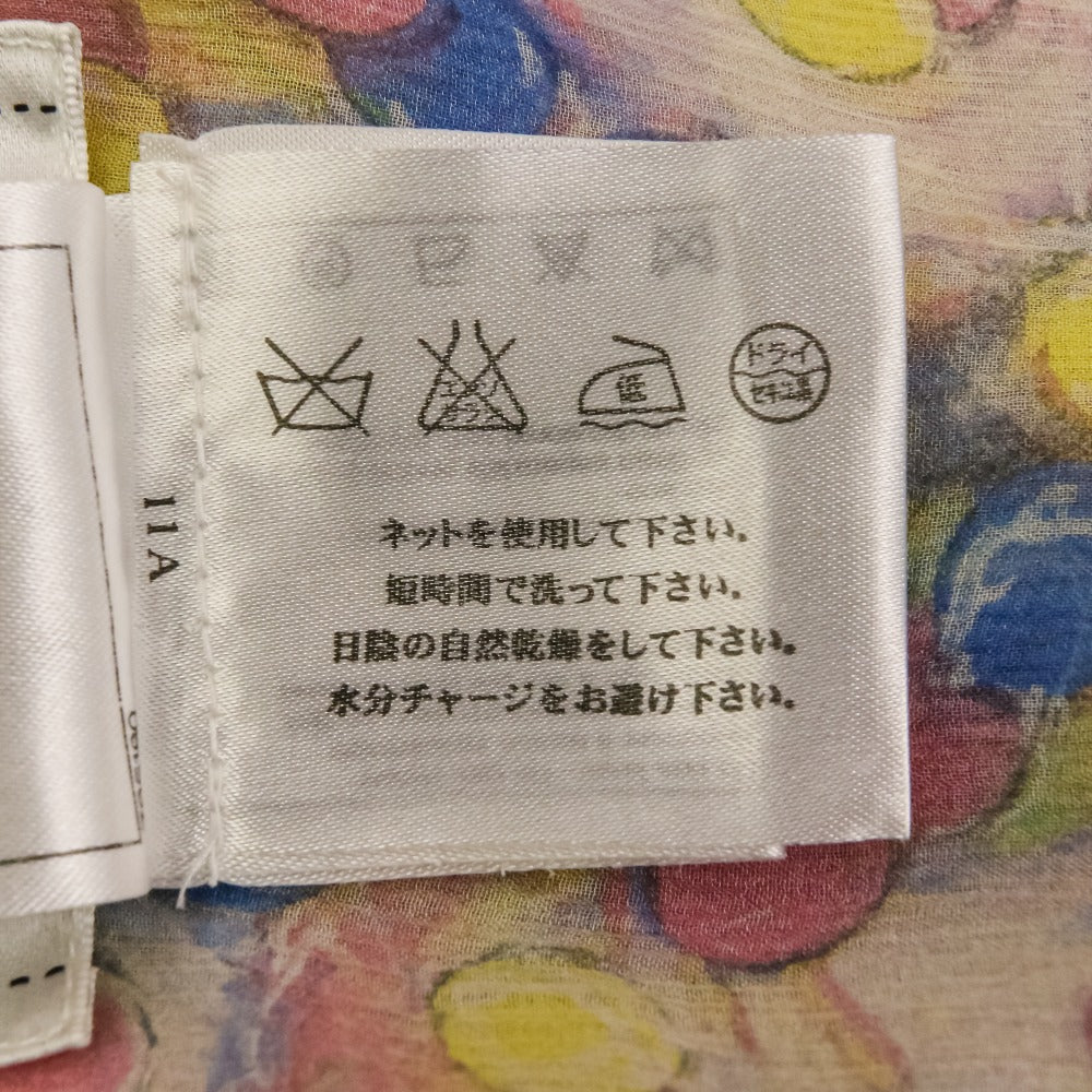 シャネル シルクシフォン ワンピース