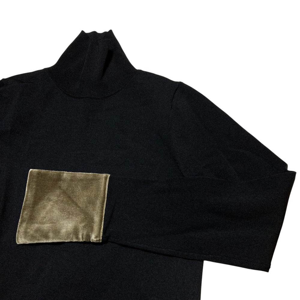 リムアーク Velour cuffs ニットドレス