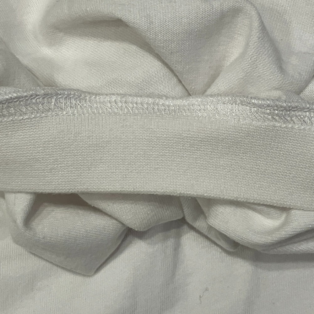 バレンシアガ インサイドアウト ロゴ刺繍 コットンTシャツ
