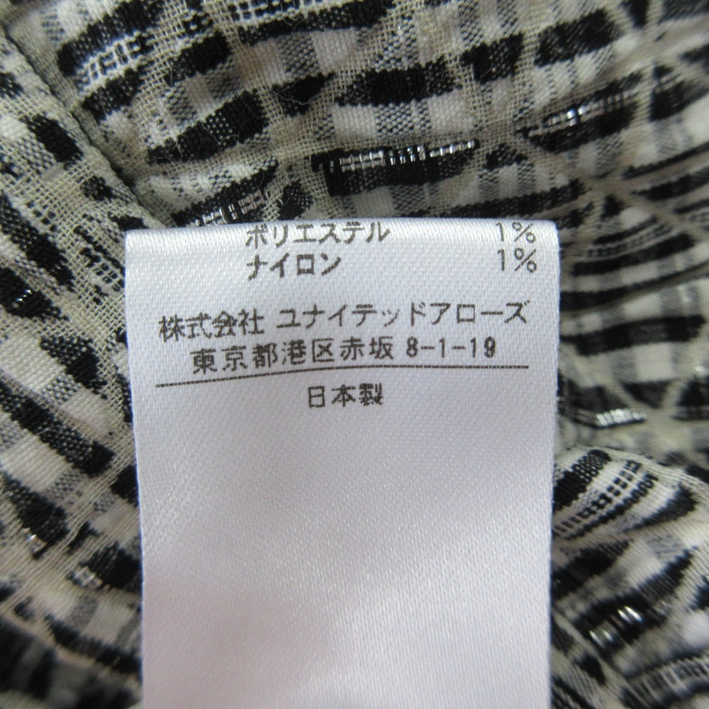 ドゥロワー ジオメトリックチェックパンツ