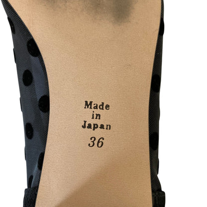 バーニーズニューヨーク メッシュドットパンプス