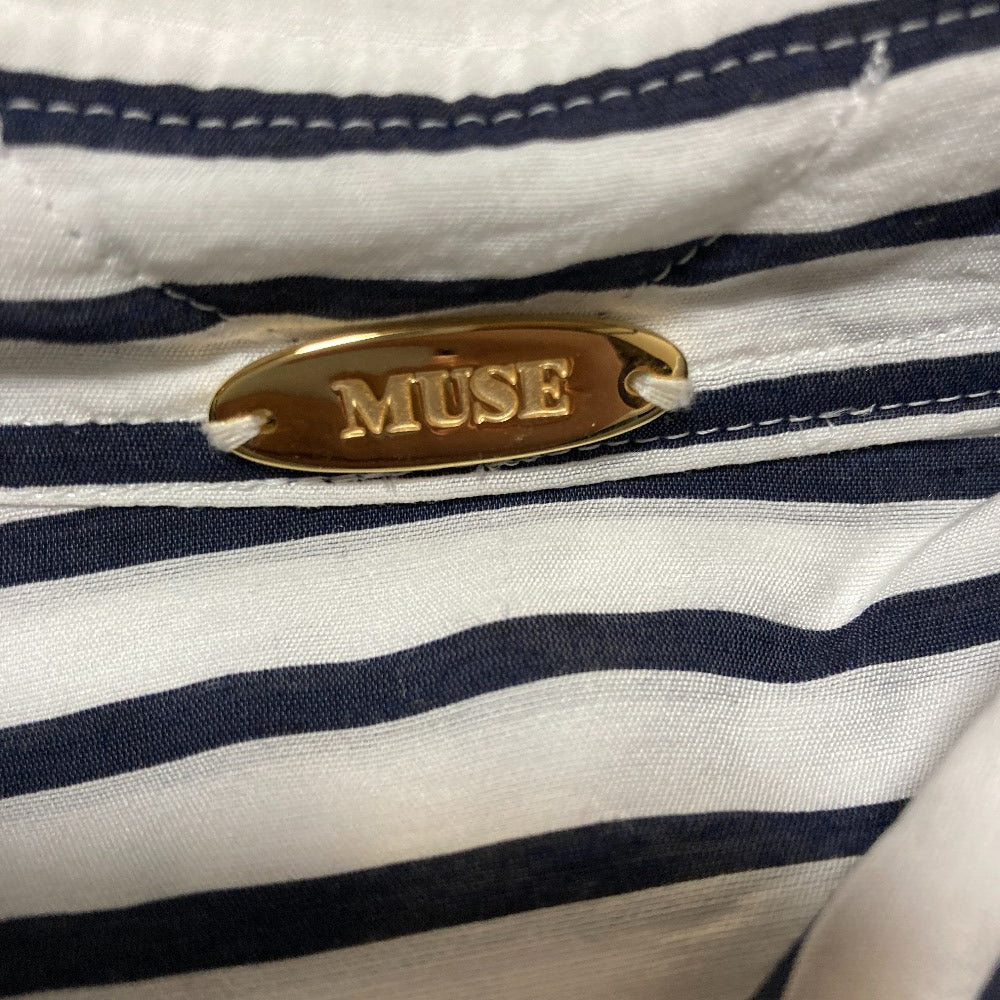 ミューズドゥドゥーズィエムクラス PARDIE STRIPE SHIRT ブラウス