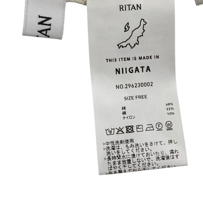 RITANシルクコットンニットトップス