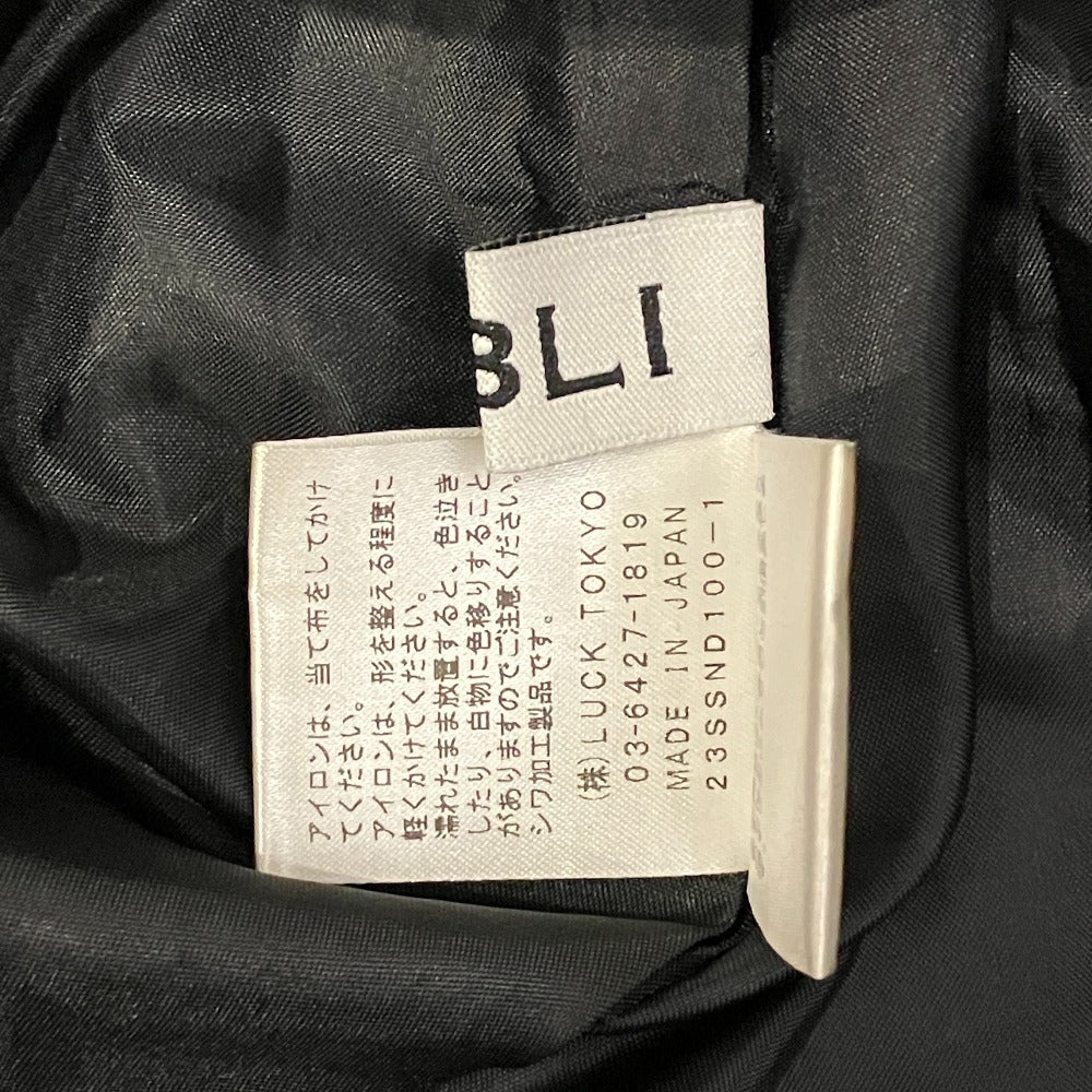 オブリ ハート刺繍ロングワンピース