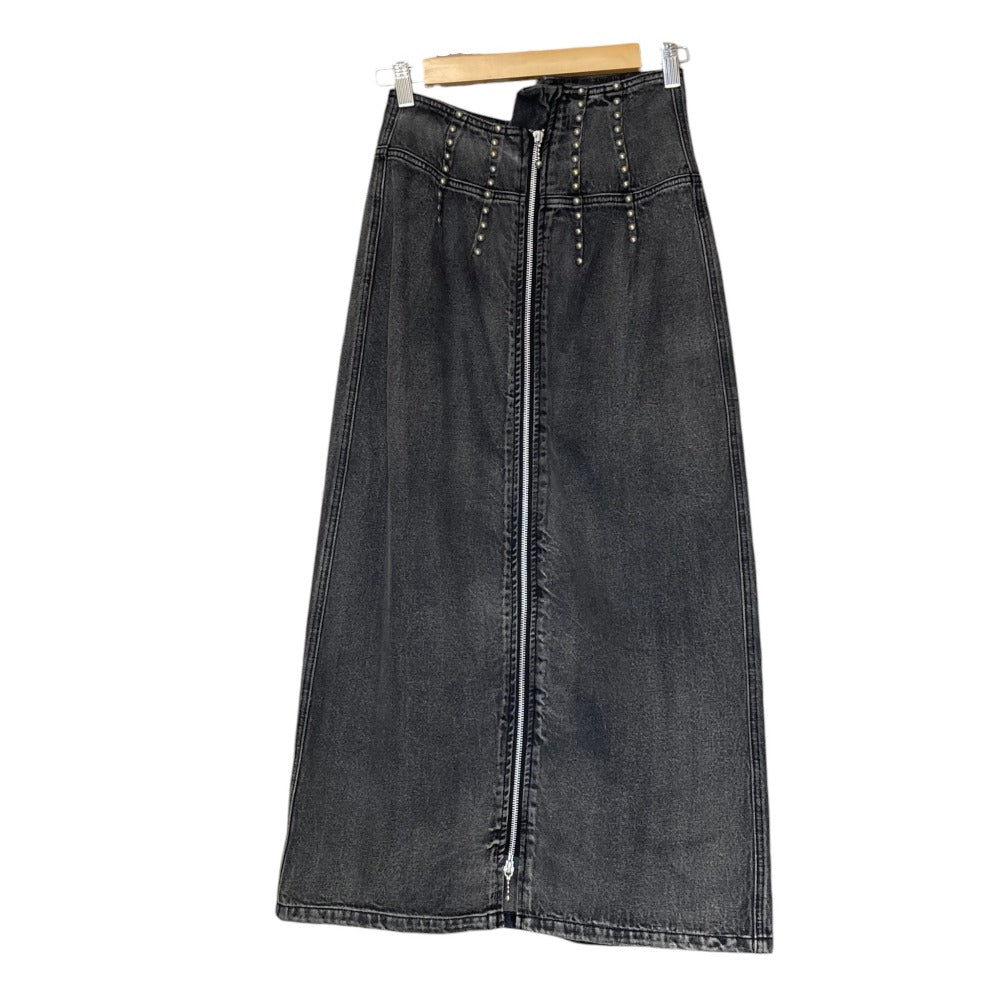 アメリヴィンテージ STUDS LINE DENIM スカート