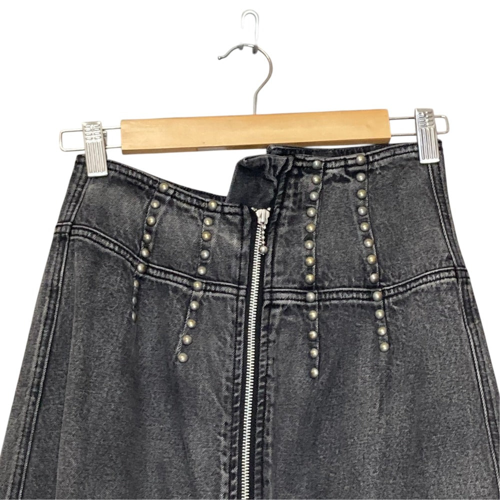 アメリヴィンテージ STUDS LINE DENIM スカート