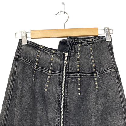 アメリヴィンテージ STUDS LINE DENIM スカート