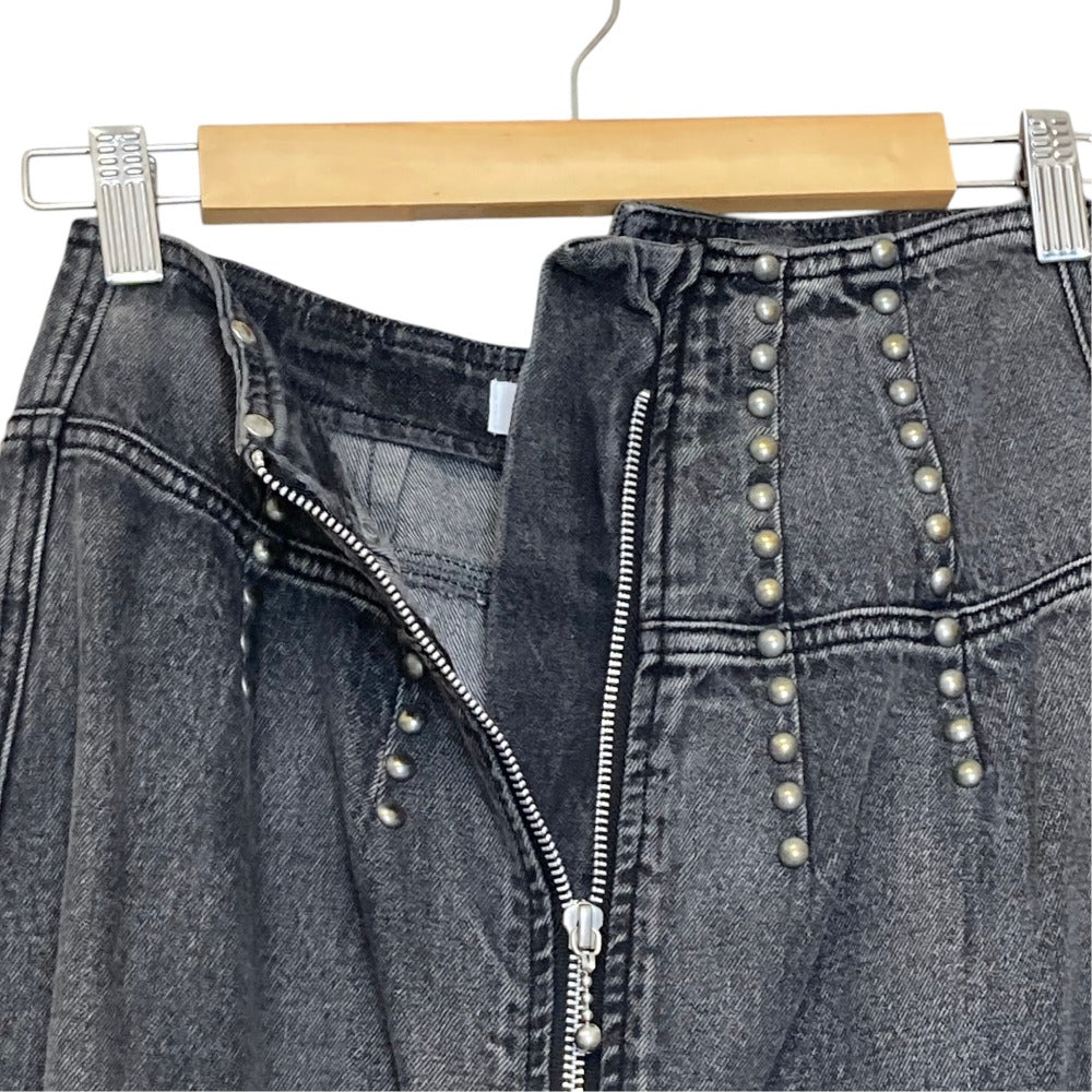 アメリヴィンテージ STUDS LINE DENIM スカート