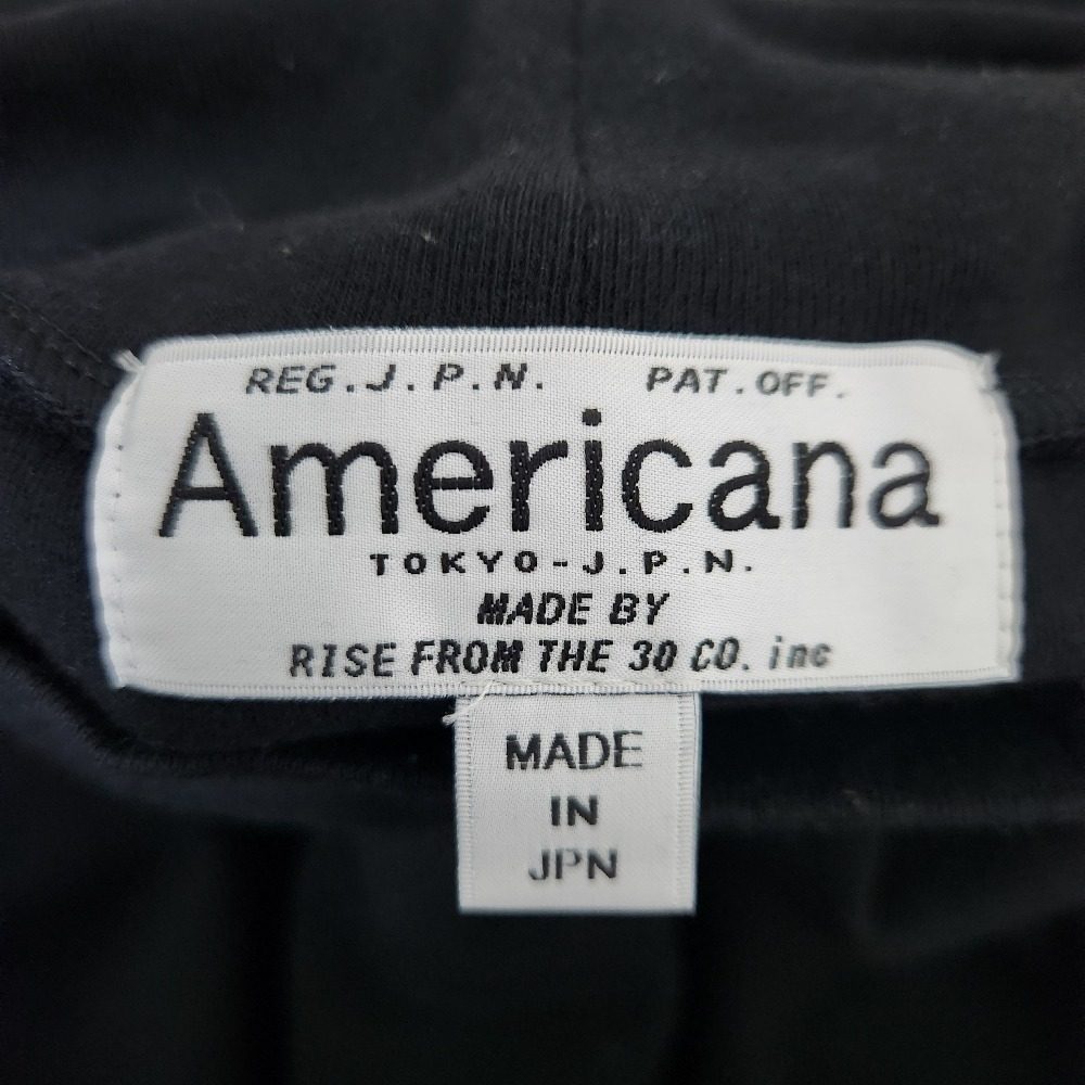 アメリカーナ コットンロングスリーブカットソー