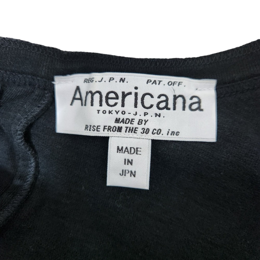 アメリカーナ コットンロングスリーブTシャツ