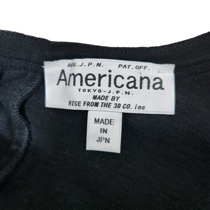アメリカーナ コットンロングスリーブTシャツ