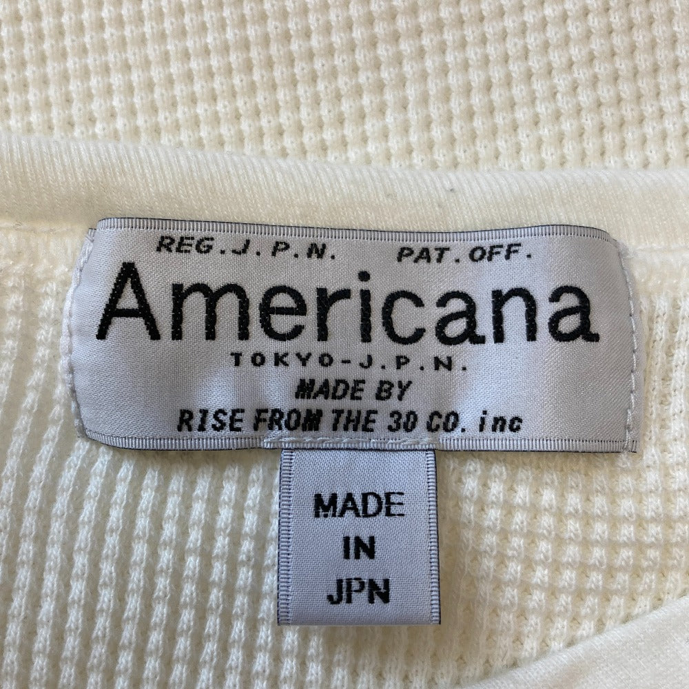 アメリカーナ サーマルロングスリーブカットソー
