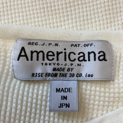 アメリカーナ サーマルロングスリーブカットソー