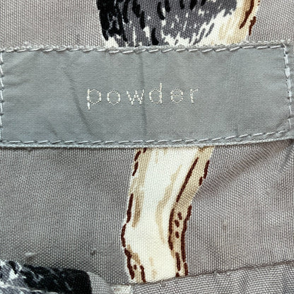 powder ドッグプリントレーヨンシャツ
