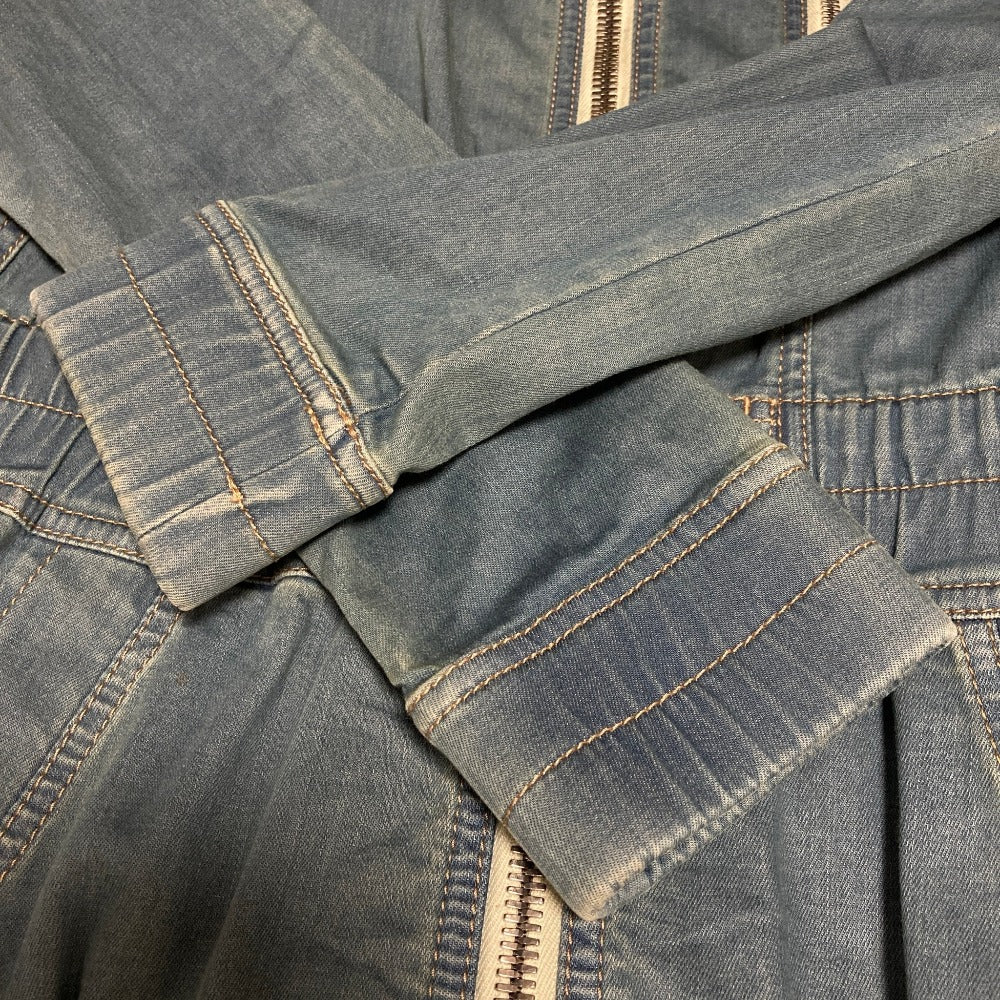 リックオウエンスダークシャドウ IES CARGO MINI DRESS デニムワンピース