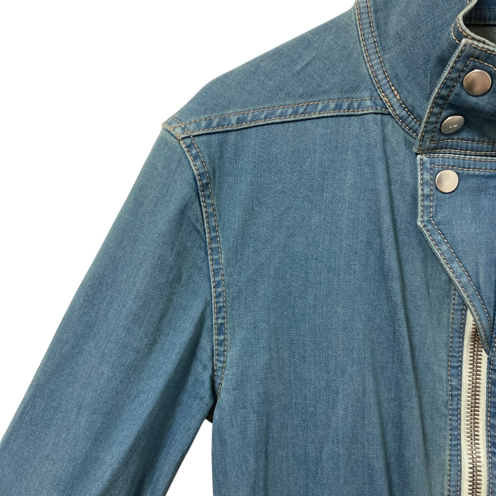 リックオウエンスダークシャドウ IES CARGO MINI DRESS デニムワンピース