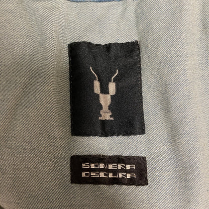 リックオウエンスダークシャドウ IES CARGO MINI DRESS デニムワンピース