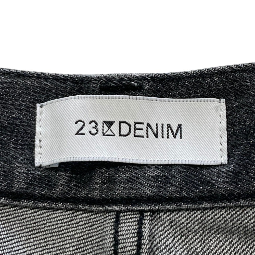 23区 ストレッチデニムワイドパンツ