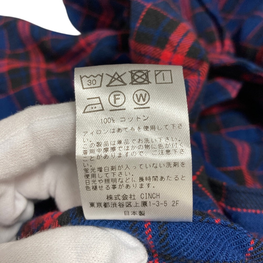 オブラダ チェックシャツ
