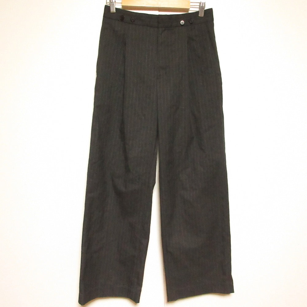 スピックアンドスパン ワイドストレートパンツ