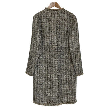 セオリー BEVERLY TWEED ノーカラーコート