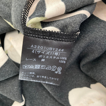 インゲボルグ フラワープリントシルクチュニック