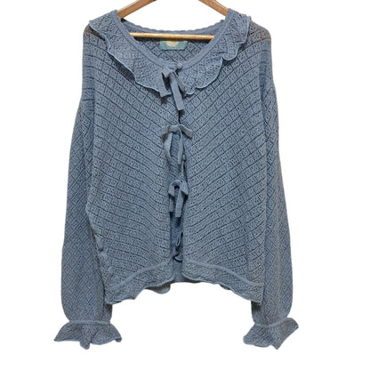 ピンクハウス 透かし編みカーディガン