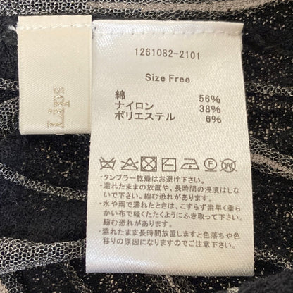 グラムリップス NUANCE シアーニットトップス