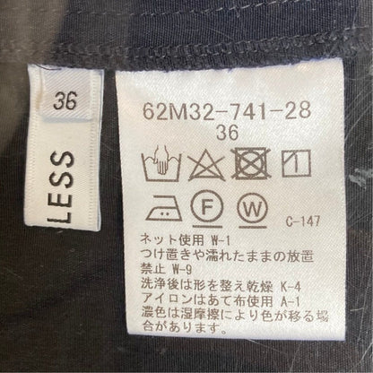ラブレス バイカラーシルクブラウス