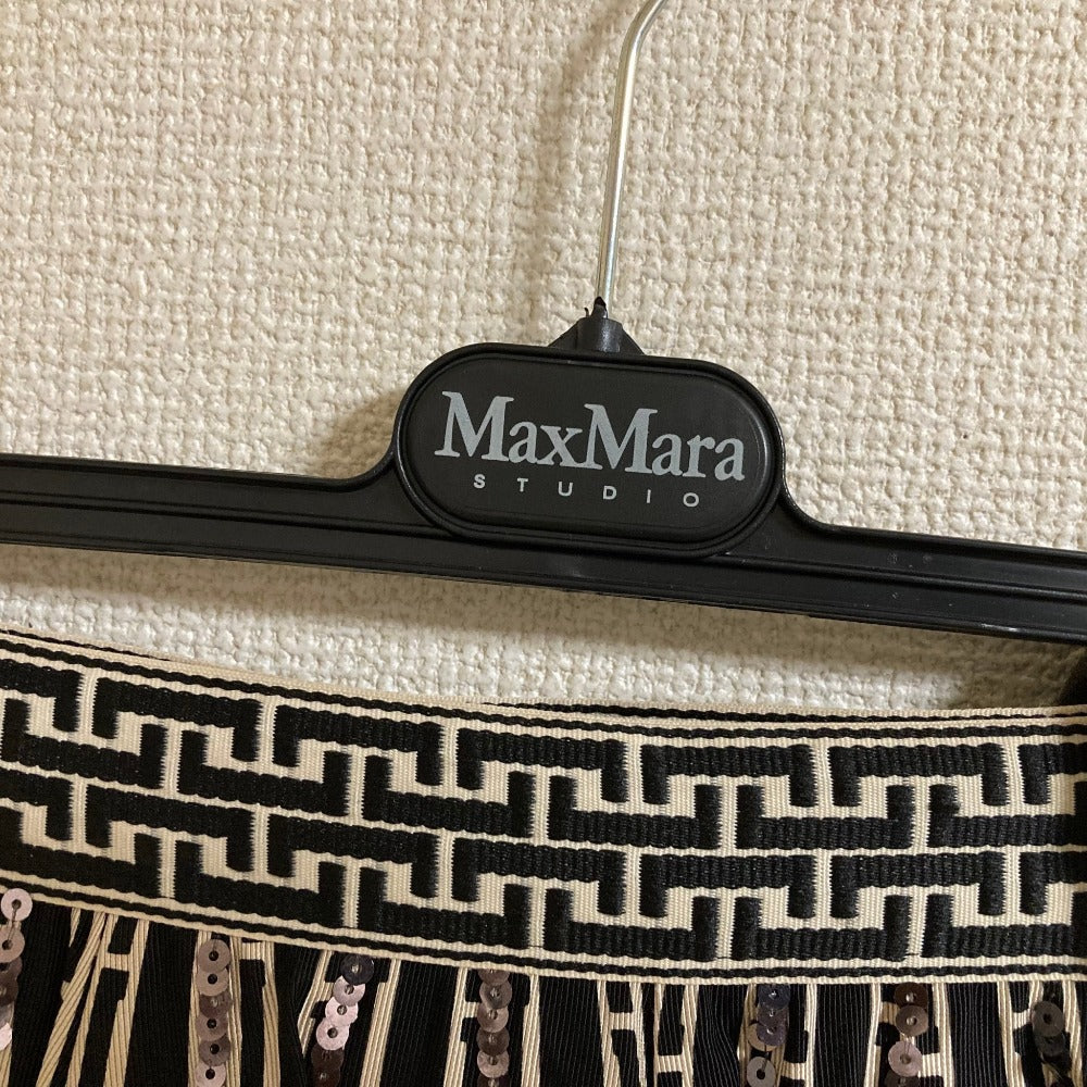 マックスマーラウィークエンド スパンコールフレアスカート