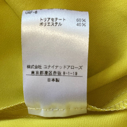 ユナイテッドアローズ サテンフレアスリーブブラウス