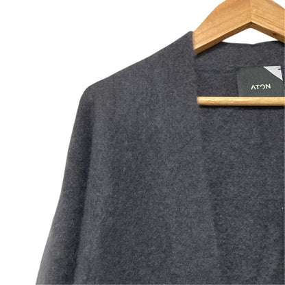 エイトン FUR CASHMERE ロングニットカーディガン