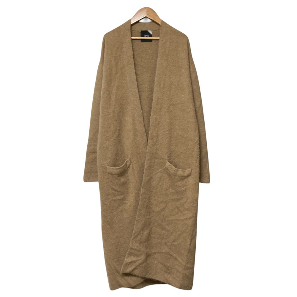 エイトン FUR CASHMERE ロングニットカーディガン