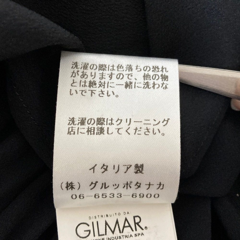 ヌメロヴェントゥーノ プリーツボウタイシャツワンピース