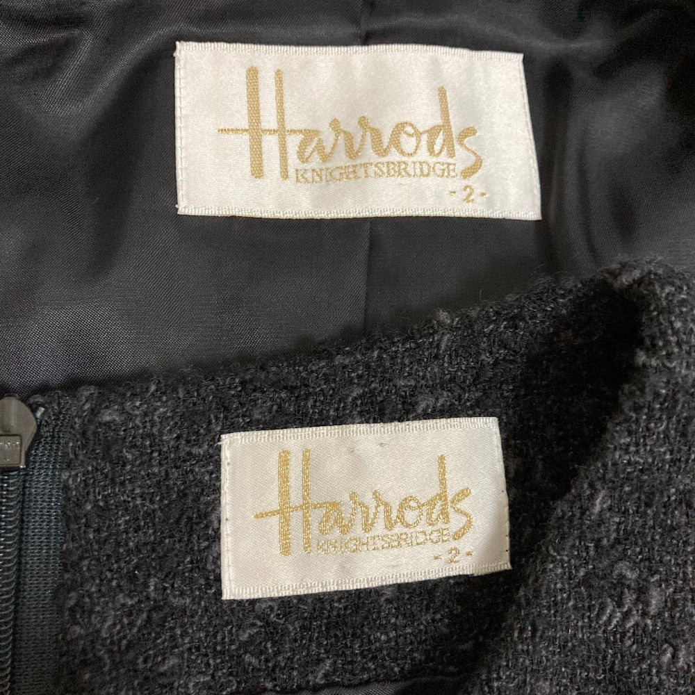 ハロッズ ツイードジャケットワンピースアンサンブル