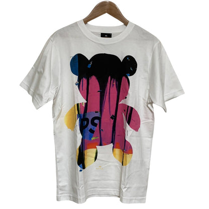 ピーエスポールスミス Painted Bear コットンTシャツ