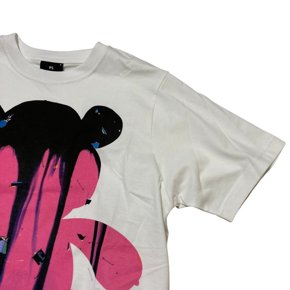 ピーエスポールスミス Painted Bear コットンTシャツ