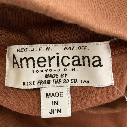 アメリカーナ ハーフネックロングスリーブTシャツ