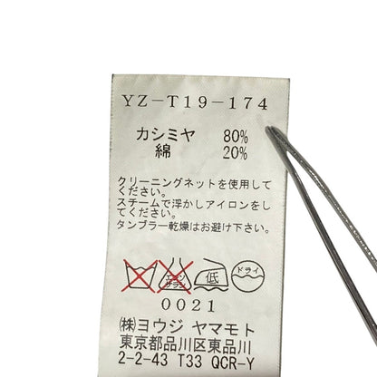ワイズヨウジヤマモト カシミヤコットンタンクトップ