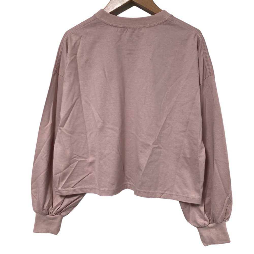 ハイク CROPPED LONG SLV TEE BIG FIT リブニットロングスリーブカットソー