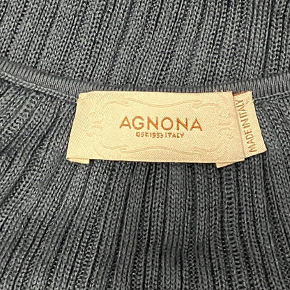 アニオナ コットンシルクニットロングカーディガン