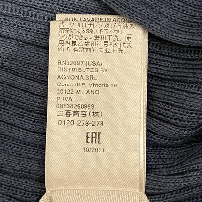 アニオナ コットンシルクニットロングカーディガン