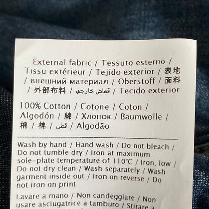 ヴァレンティノ ハートパッチ デニムウエスタンシャツ