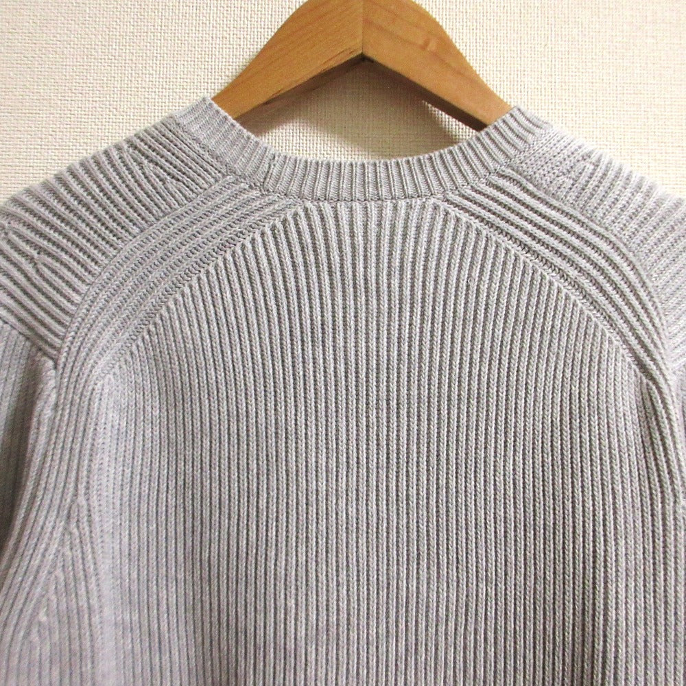 ドゥロワー 畦編みニットセーター