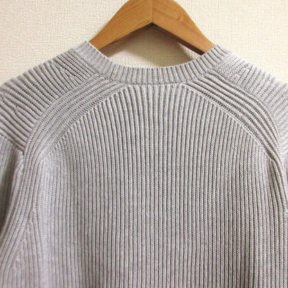 ドゥロワー 畦編みニットセーター