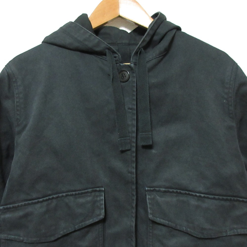 マーガレットハウエル HEAVY COTTON DRILL フーデッドジャケット