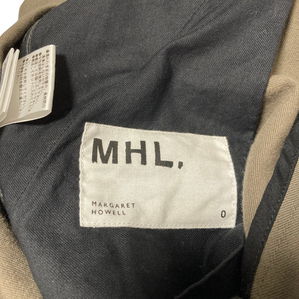エムエイチエル マーガレットハウエル ウールコットンツイルパンツ