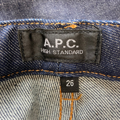 アーペーセー ハイスタンダードテーパードデニムパンツ