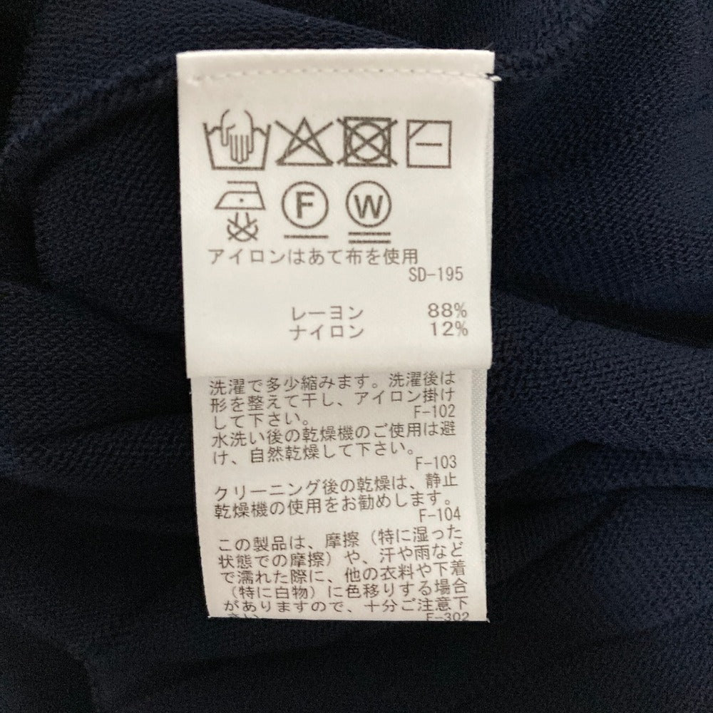 ロペ パールボタンニットワンピース